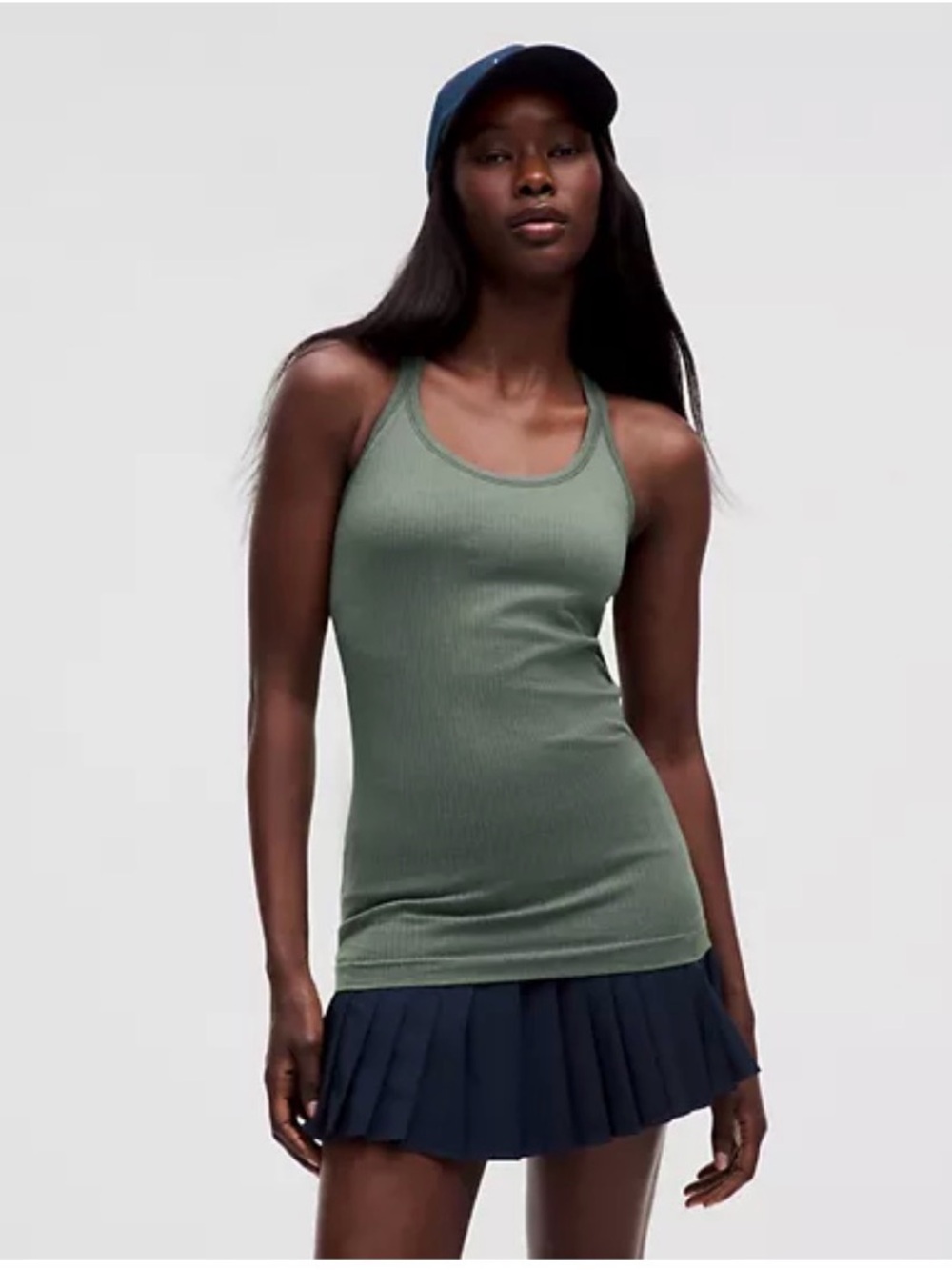 Lululemon
Ebb to Street Tank Top *Light Support, B/C Cup
- Olive Green